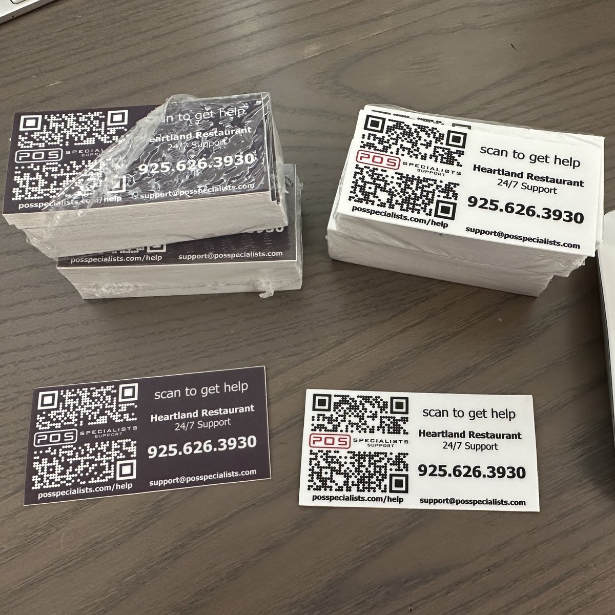 posspecialists's tweet image. I am Excited!
Our New Stickers and Posters are in! 🎉
Just so our merchants always know how easy it is to connect and get help

💥 posspecialists.com/help 💥

24/7 Local Support
Our Support Crew knows your name and always listens. 😀

#PosSpecialists
#AlwaysLocal
#heartlandhpy