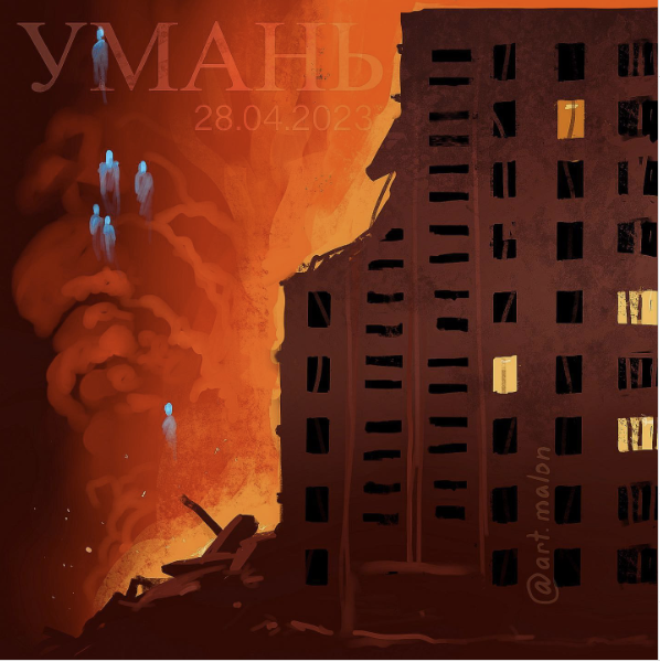 For those well-meaning friends that ask why is "this war" still ongoing, why peace cannot be signed.. Because it's about survival. Because Russians kill Ukrainians every day. Most recently people sleeping in their homes in Uman, Dnipro. And anywhere #UkraineWar #UkraineWillWin