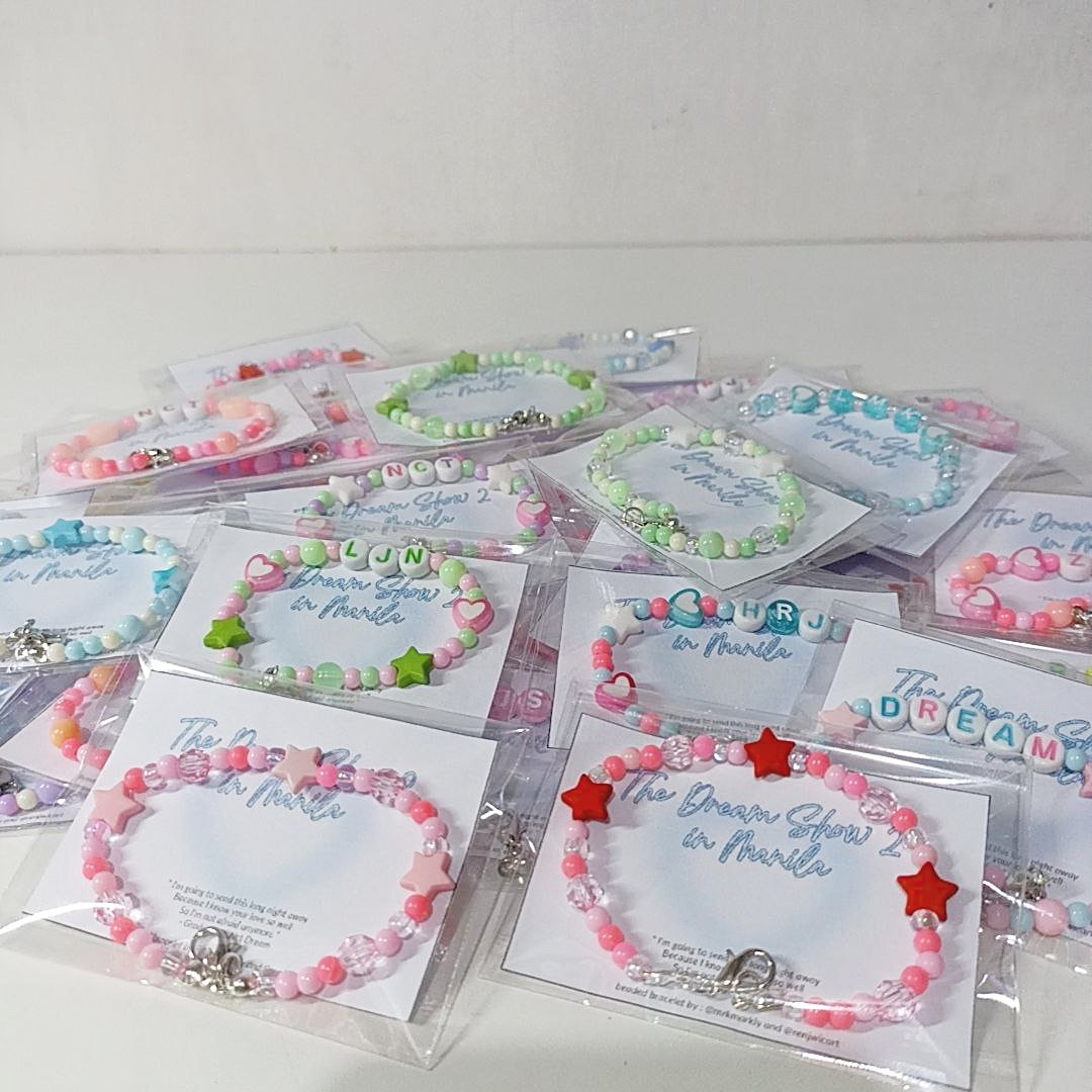 injunlush's tweet photo. THE DREAM SHOW 2 IN MANILA 
beaded bracelets freebie
by @renjwicart and @mrkmarkly

୨୧ like and rt 
୨୧ following is opt
୨୧ date : April 29 (Day 1)
୨୧ time and place : tba
୨୧ limited quantity, 1:1 only
୨୧ just approach me on d-day

#THEDREAMSHOW2_in_MANILA
#TDS2inMNL #TDS2inMANILA https://t.co/eZelvA1FmY