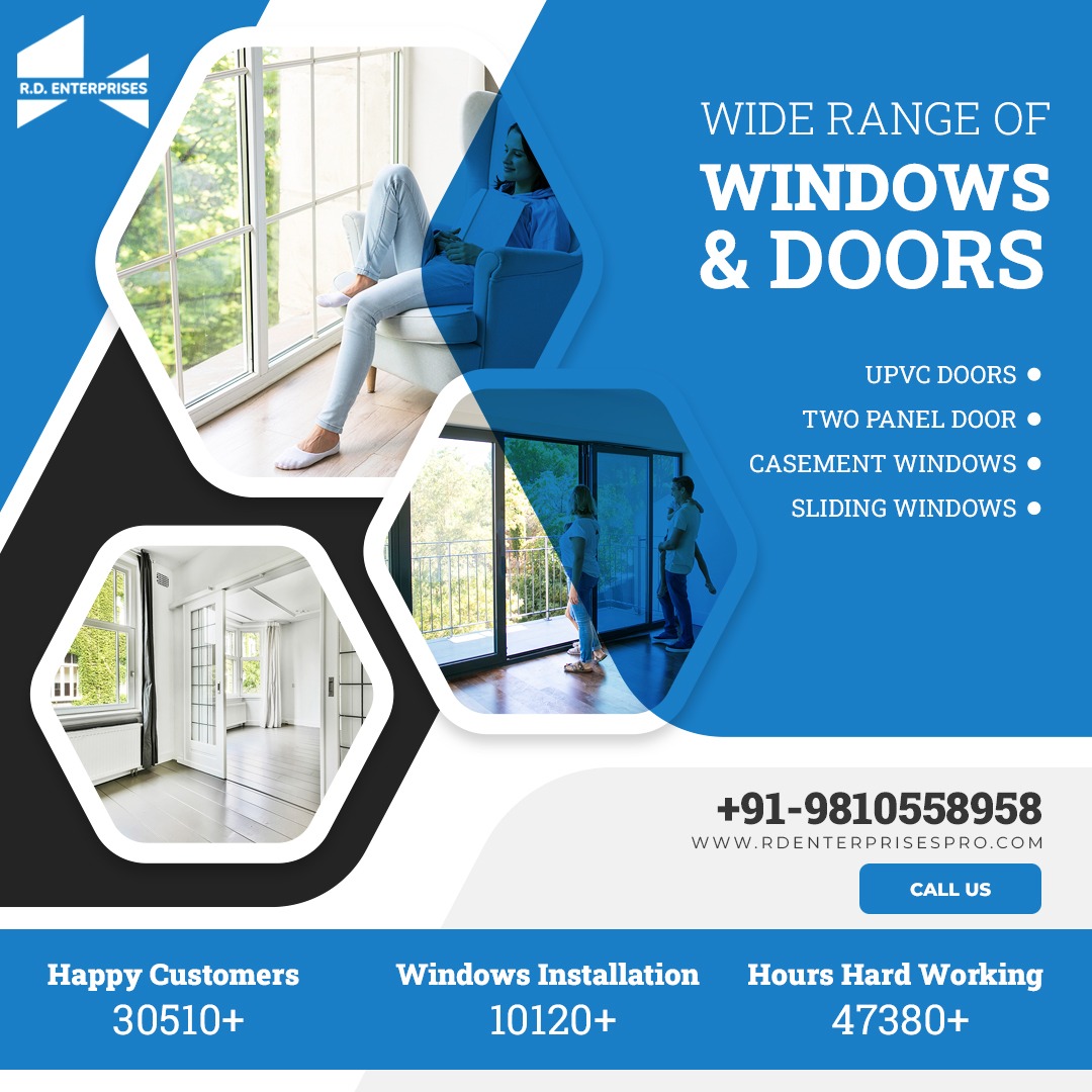 RD_Enterprises_'s tweet image. Transform Your Living Spaces With Our Innovative And Customizable Window And Door Solutions.

Our Stylish And Energy-Efficient Windows And Doors!

Dial:- +91-9810558958
Or, Visit:- rdenterprisespro.com
.
#upvcdoors #upvcwindow #windows #upvcdoor #interiordesign #rdenterprises