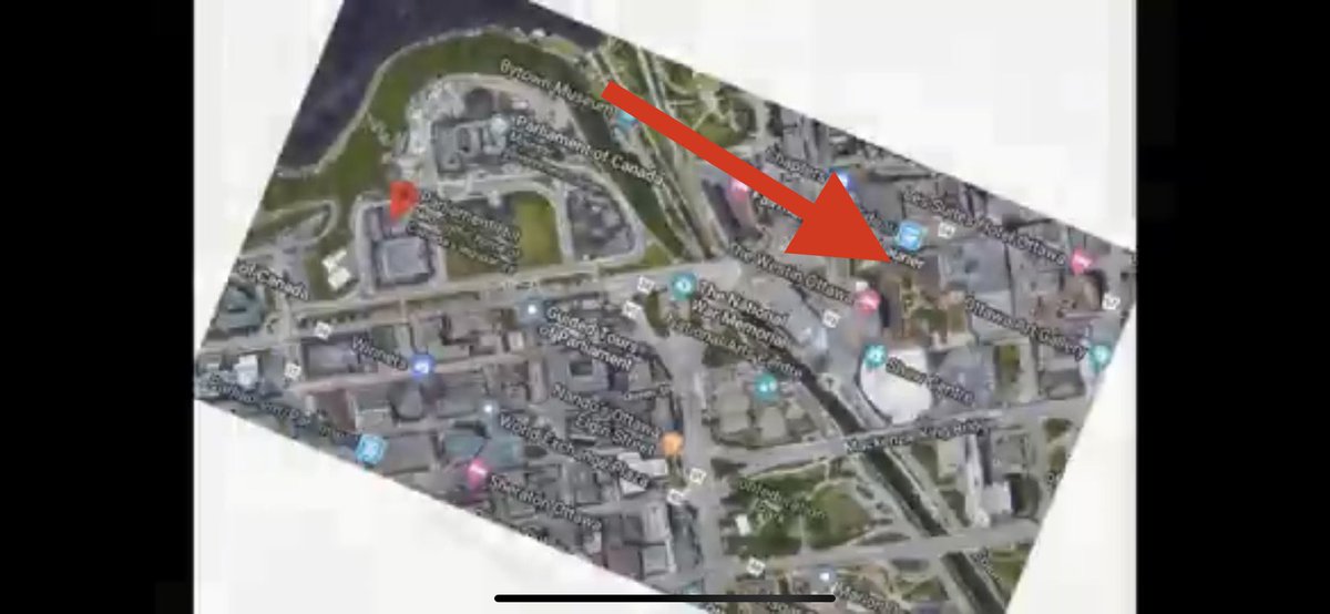 twitandrewking's tweet photo. An 1845 map of downtown Ottawa shows large swampland which had to be drained…

The stagnant swamp water was released through a sluice gate, called the By Wash. Since covered over & forgotten, it coincidentally runs through what is now “RIDEAU STATION” (arrow)

The “ByWash” of swamp water & excess canal water went through the sluice under Rideau Street, through the ByWard Market, and then along what is now King Edward Street, emptying in the Rideau River. 

In 1872 it was covered over.