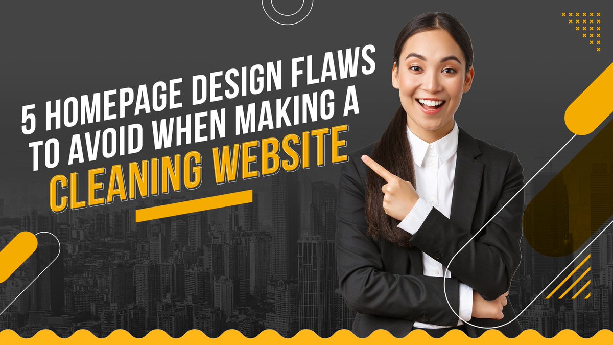 ReyshimarA's tweet photo. Social media marketing helps you generate leads.

But to turn them into valuable clients, you need a website with a powerful homepage!

To do that, you must know what a great website for your cleaning business DOESN'T look like.

Read: https://t.co/dND8Q9BeDx

#MakeItEasy https://t.co/Oi3NWse5AU