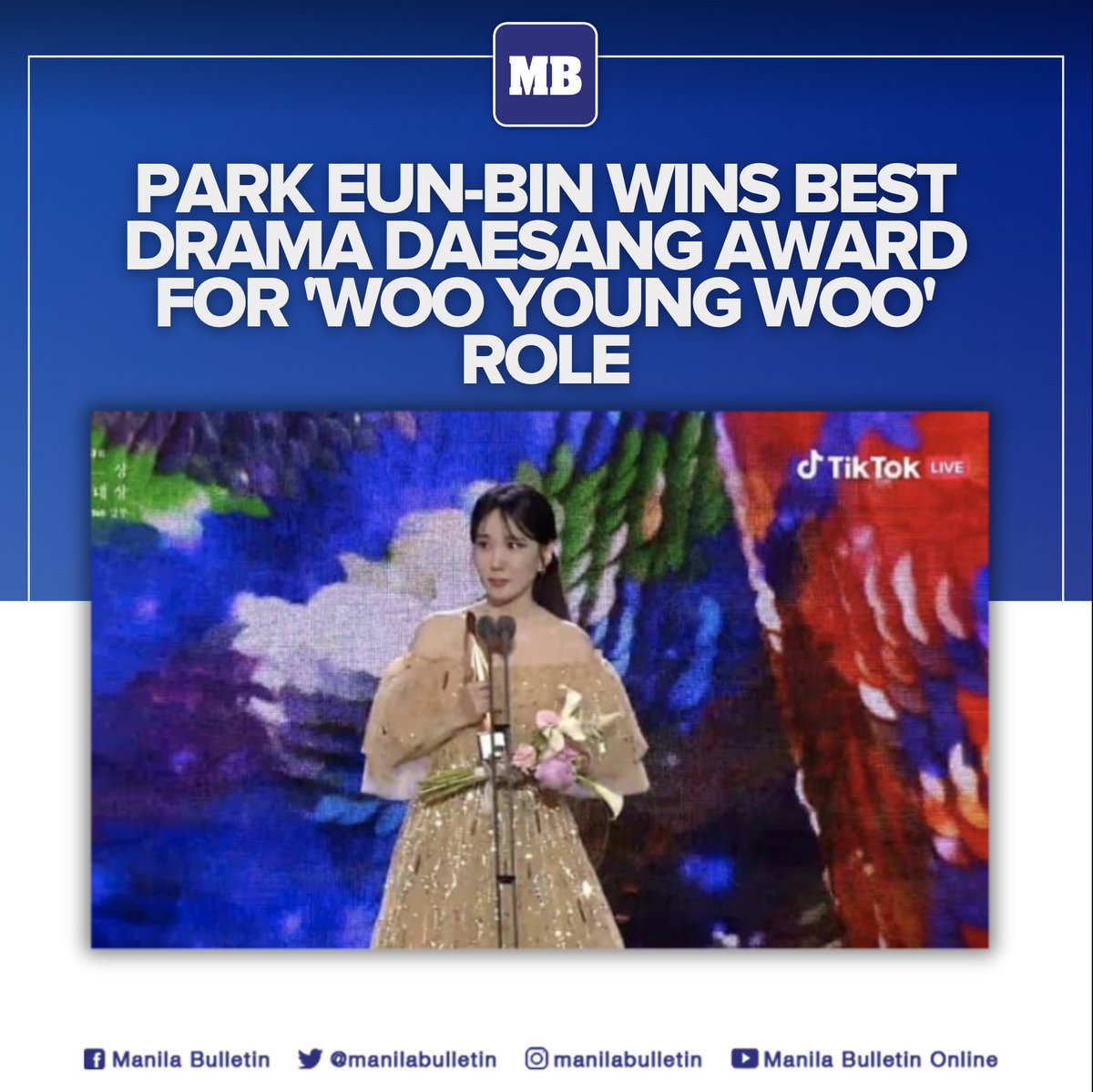 Manila Bulletin News on Twitter "CONGRATULATIONS, WOO TO THE YOUNG TO