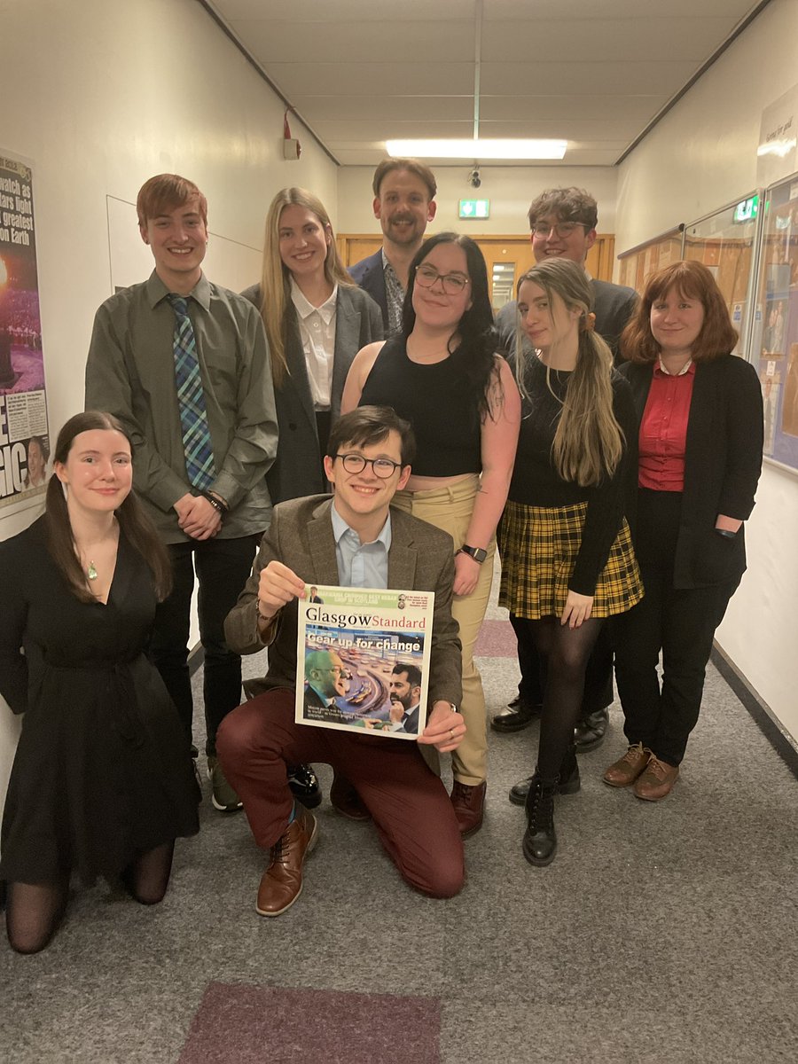 It’s Friday! And our print team have published the paper after a busy week. Congratulations <a href="/Oweninsecret/">Owen</a> <a href="/kjstevensonn/">kate stevenson</a> <a href="/byronsblether/">Daniel Byron</a> <a href="/2001Harrisc/">Harris Clark</a> <a href="/_leonastewart/">leona</a> <a href="/eilidhkinsmanx/">eilidh</a> <a href="/lettucelucette/">Lucette Wood</a> <a href="/KieranLuddy/">Kieran Luddy</a> and Claire. 

#Glasgow #glasgowstandard #news #newsweek #scotland
