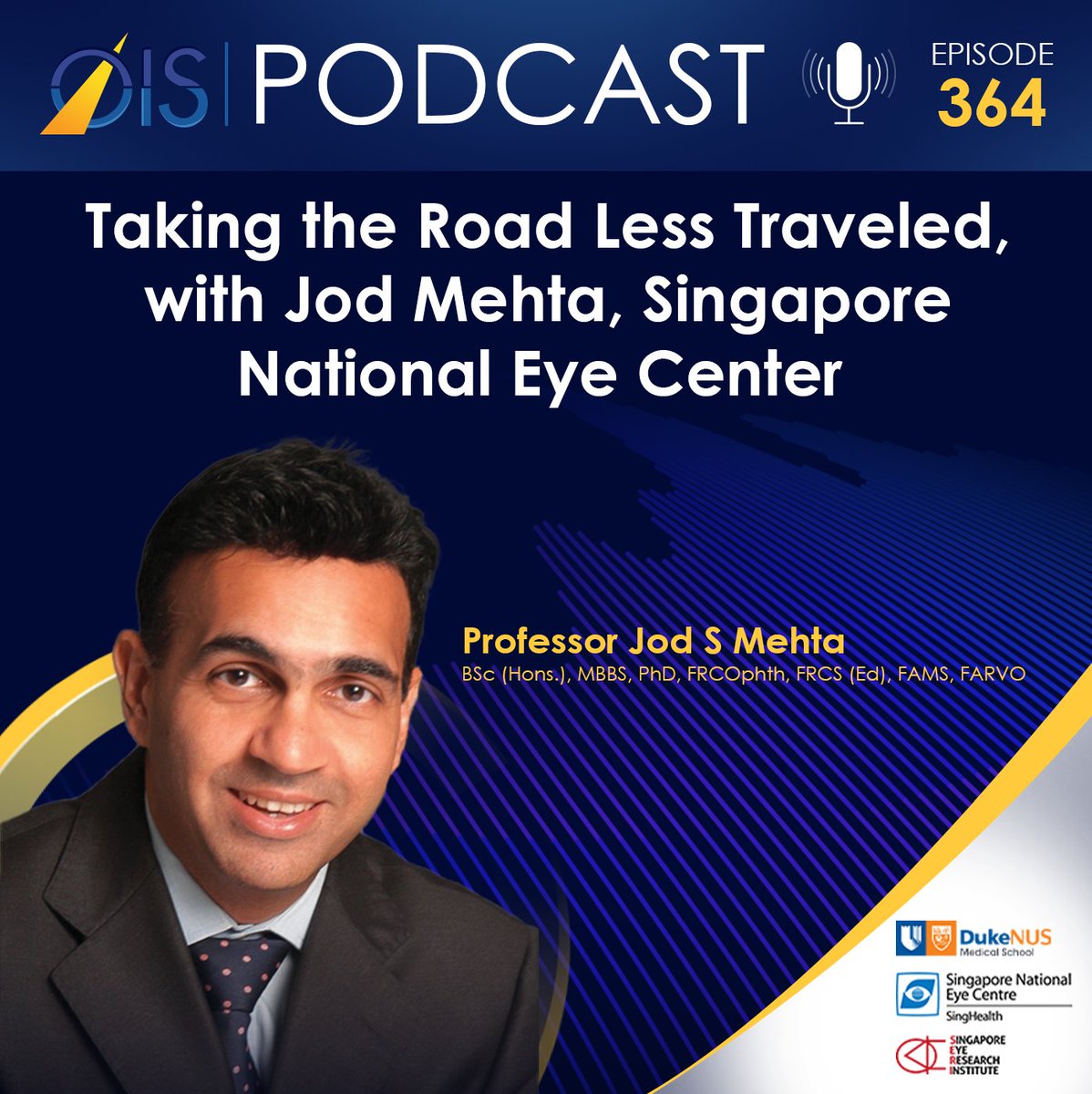 OISTWEETS's tweet photo. What's it like practicing ophthalmology in Singapore? Tune in to this week's podcast with @jod_mehta and @drsophiapathai to find out. Topics include biotech, research, moving abroad, and teaching future physicians.
Listen Now: https://t.co/JayhRb1tJv
#ois #oispodcast https://t.co/3h6cOwuHi9