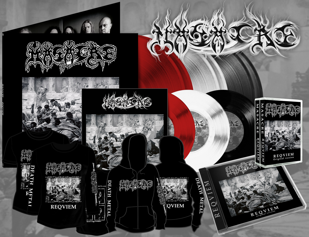 OsmoseProd's tweet photo. MASACRE "Reqviem" reissue (Double Gatefold LP + EP, Double CD, Double MC, Digital, TS/LS/HSW) out now Osmose Productions!
🛒 All Links: https://t.co/2laMDkEd3p
#masacre #reqviem #deathmetal #osmoseproductions https://t.co/Wu2ISaSdB3