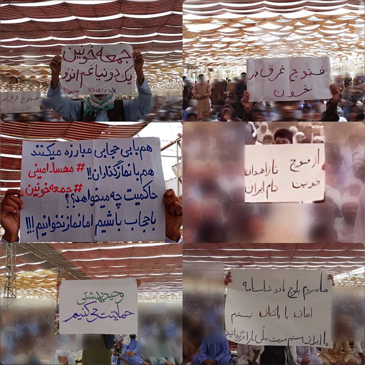 #زاهدان این انقلاب رو اونقدر زنده نگه میداره تا جشن پیروزی بگیریم، زاهدان پوست همه مردم ایران رو شفاف می‌کنه، هوشمندی و شجاعت شما در تاریخ ثبت میشه 
#مهسا_امینی
#IranRevoIution