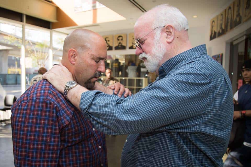 A2. While reading "Tattoos on the Heart," the everpresent theme of kinship is expressed as " not serving the other, but being one with the other" (188). Boyle alludes to vulnerability as that anchor that grounds humanity and allows them to become one. #sensemchat