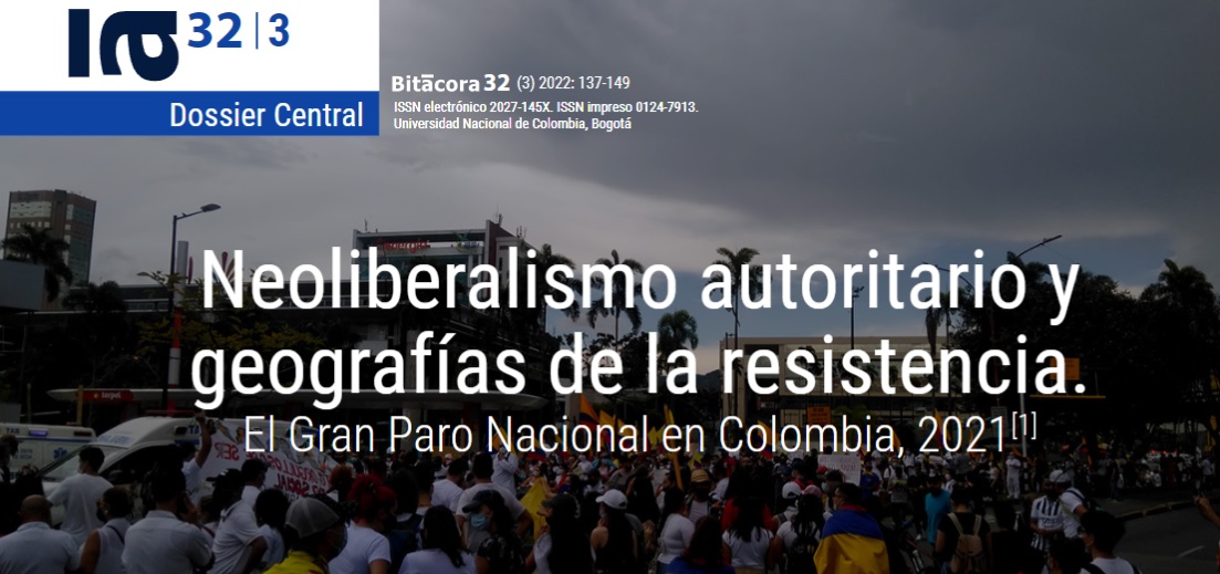 Se cumplen dos años del Estallido Social #ParoNacional  y del #28Abril . En este artículo, junto con Jesús Bojoquez Luque y Jaime Correa <a href="/jjcorrea3/">Jhon Jaime Correa </a>, proponemos un pequeño aporte para seguir reflexionado este proceso. revistas.unal.edu.co/index.php/bita…
