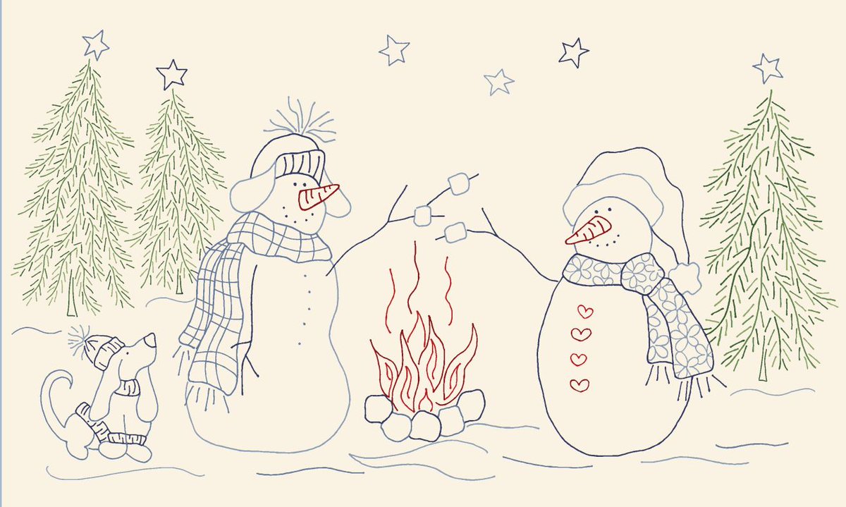 quiltdoodle's tweet photo. Snowfolks Available for Preorder - https://t.co/8YGJ8C8Yg7 https://t.co/EuFNRATQ1N