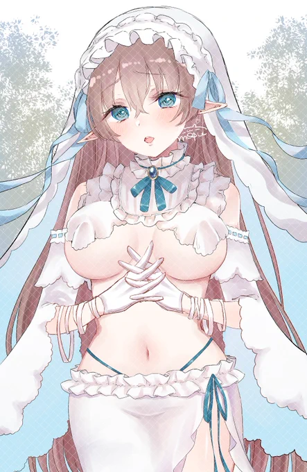 しすたーちゃんイラスト描きました #オリジナル  差分はシブにあげました…!