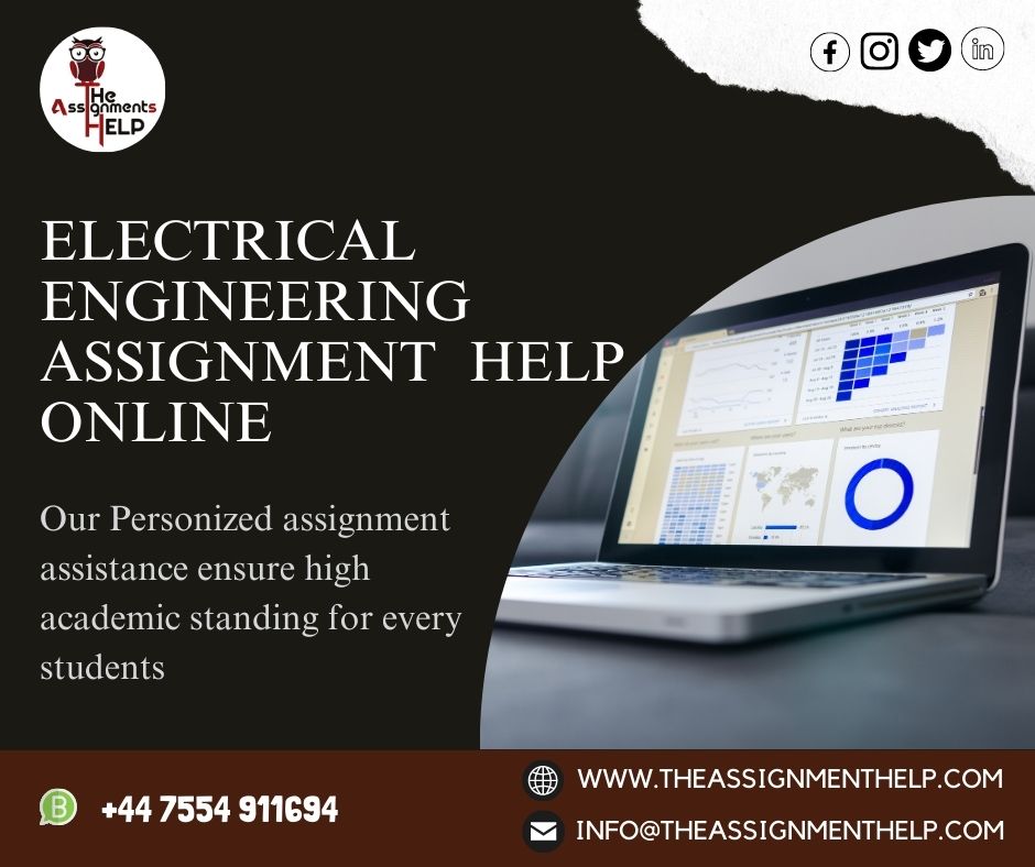 tasignmentshelp's tweet image. Be confident! Because you choose our Electrical Engineering assignment help services. We prefer that you submit your assignment before the deadline. We firmly uphold our promises and never compromise on quality.
#electricalengineering #electricalengineeringassignment
