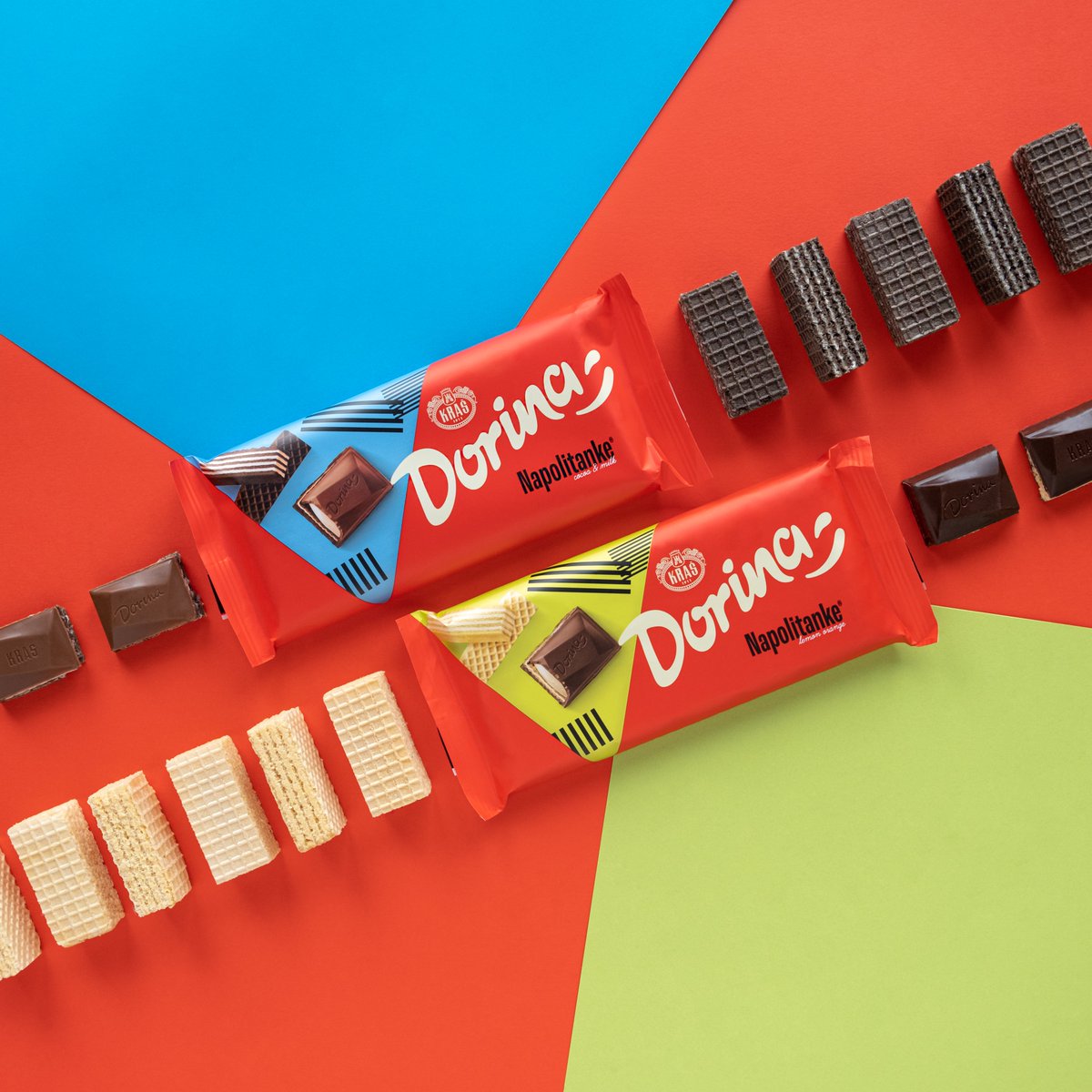 Kockica ili red? Cocoa 6 milk ili Lemon orange? Ne moraš previše birati, uravnoteži se sa svakom i kreni uživati u novim okusima po redu!