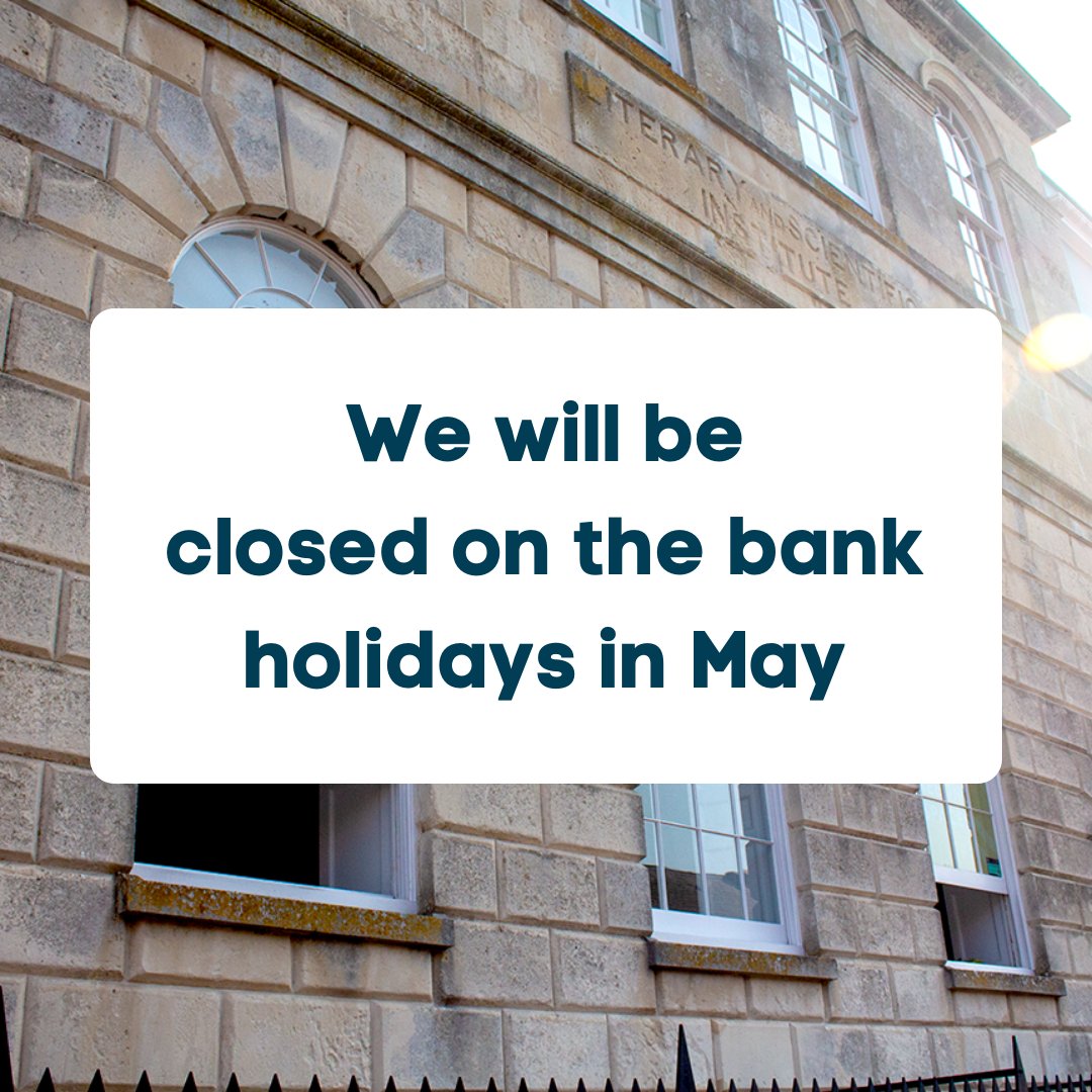 We will be closed on the 1st, 8th and 29th May for the bank holidays. We hope you are able to make the most of the extra time off and take that well needed break!

In the meantime you can still book a space here -lsibridport.co.uk/spaces

#TakeABreak