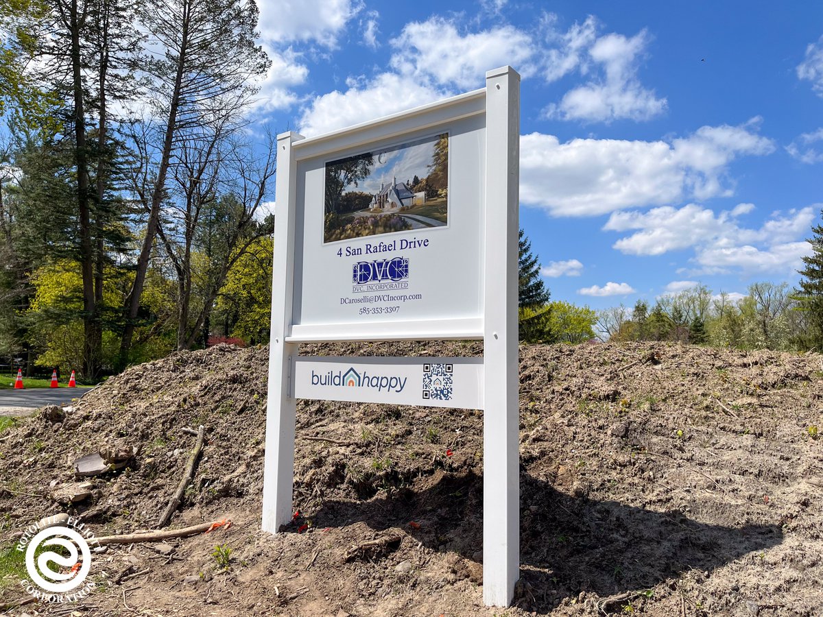 RotoliteElliott's tweet photo. We made a nice addition to the DVC sign we installed last week with a sign for BuildHappy!

Build Happy put a barcode right on the sign so you can scan it to see all they offer!
.
.
.
#Rotolite #RotoliteElliott #RotoliteElliottCorporation #LargeFormatPrinting #Plotting https://t.co/HEk70yi8gr