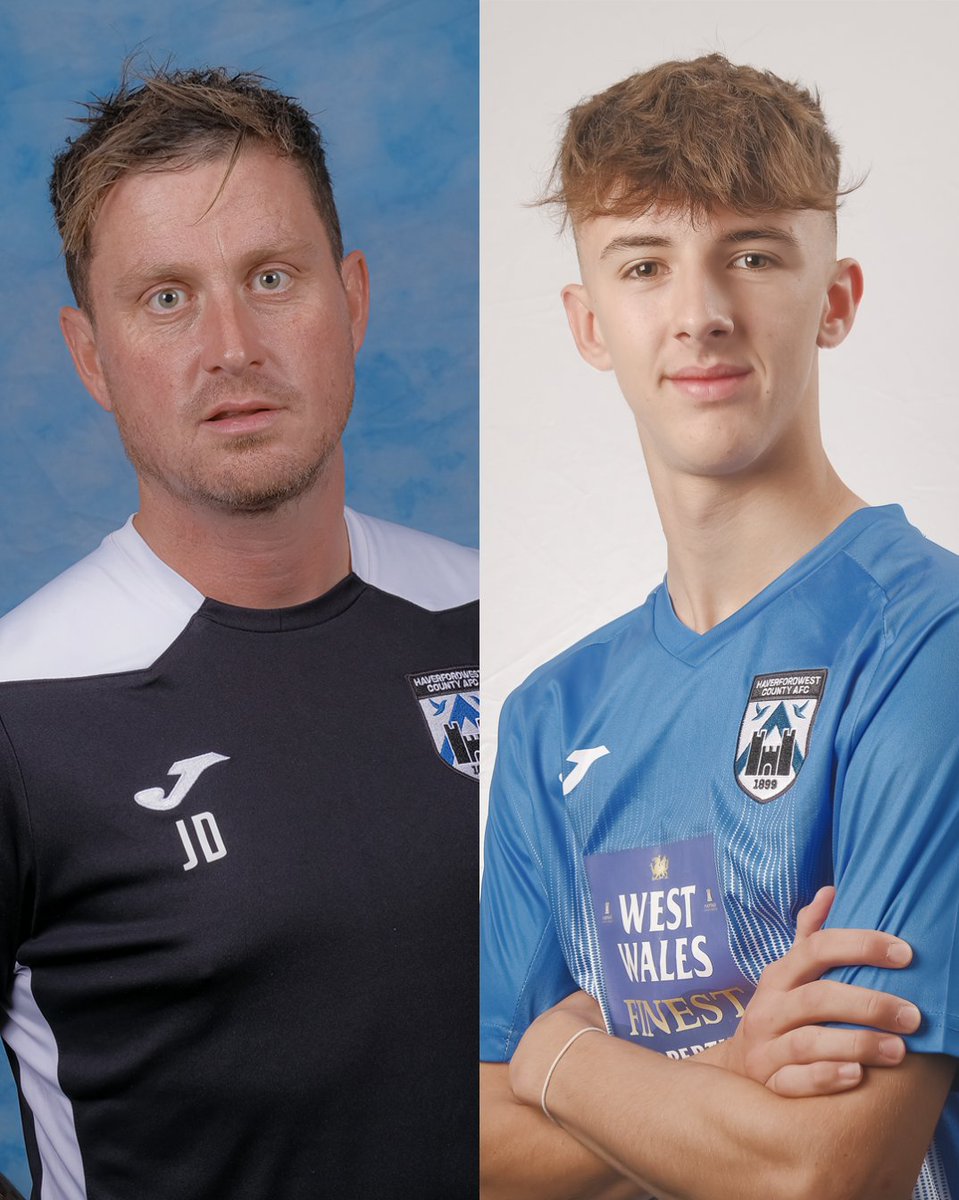 HaverfordwestFC's tweet photo. Wishing good luck to @JamesDevonald and Lucas Davies, who are involved with @WelshSchoolsFA in their winner-takes-all Centenary Shield game against @SchoolsFootball in Hednesford this evening! 🏴󠁧󠁢󠁷󠁬󠁳󠁿⚽️ https://t.co/yPAXlsFg54