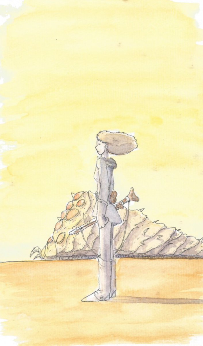 Italo_A4's tweet photo. #nausicaa 
#fanart https://t.co/kL4PvzZipB