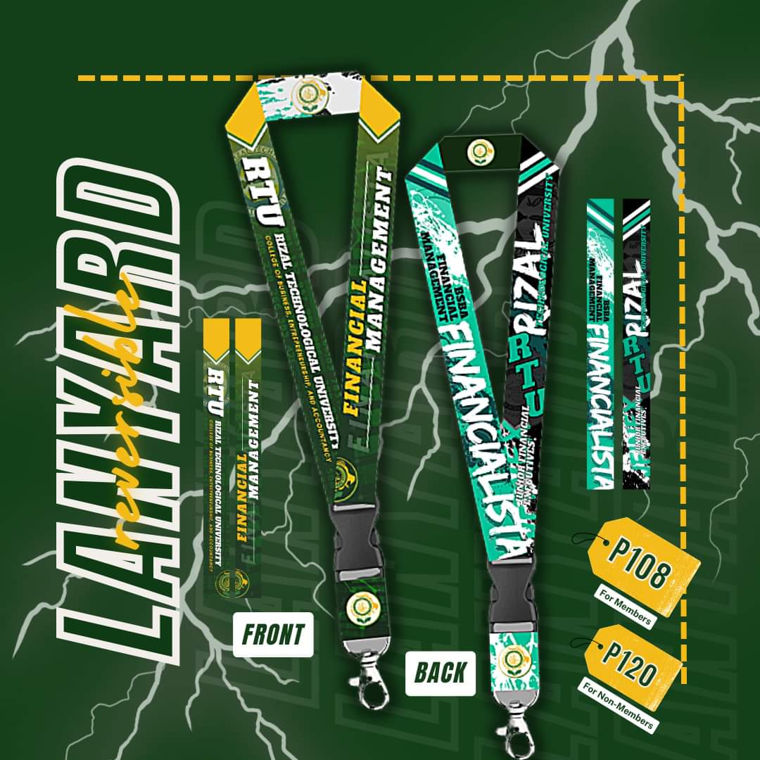 JFINEX_RTU's tweet photo. PRE ORDER OF LANYARD AND JFINEX SHIRT IS NOW OPEN 🥳

Financialistas, the wait is finally over! We are excited to announce that our school lanyards and organizational shirt exclusives are now available.++ https://t.co/7LihpE55CA