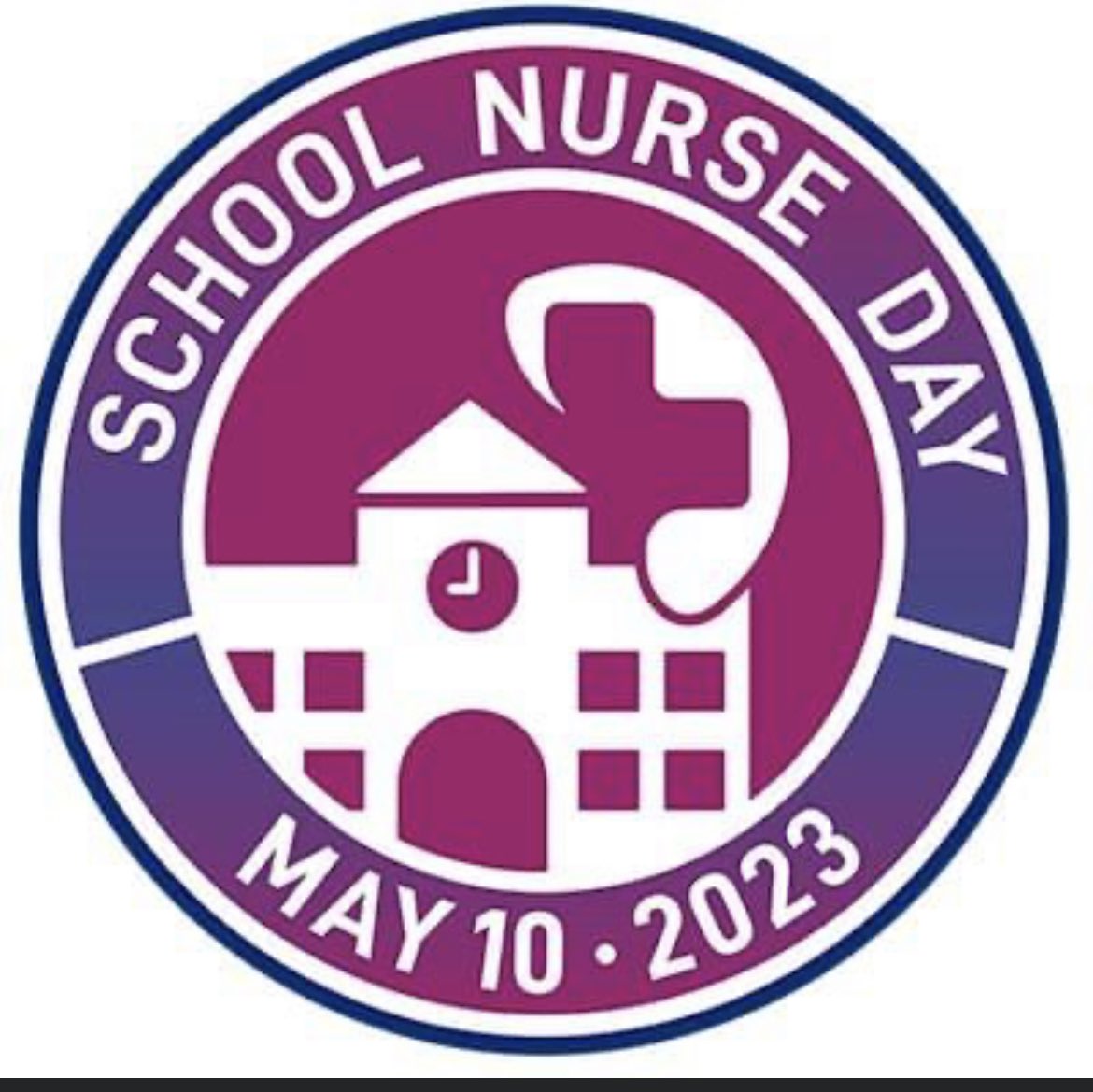 Wednesday, May 10, 2023, is National School Nurse Day! We honor all #schoolnurses who are making a difference in the lives of children every day! Protecting and promoting student health, facilitating optimal development, and advancing academic success. #snd2023