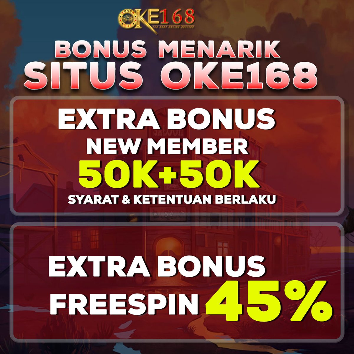 RomoAly's tweet photo. Banjir MAXWIN di Game Slot OKE168
Buruan daftar di OKE168
👉Bonus New Member 30%   
👉Tanpa Ribet dan Banyak Promo Menarik &amp; Event Bebas Buy Spin    
👉 E-Wallet : Dana , Ovo ,Gopay, LinkAja    
👉 Bank BCA,BNI,BRI,MANDIRI   
✅ TERSEDIA LINK RTP SLOT GACOR https://t.co/Qdme1aENJK