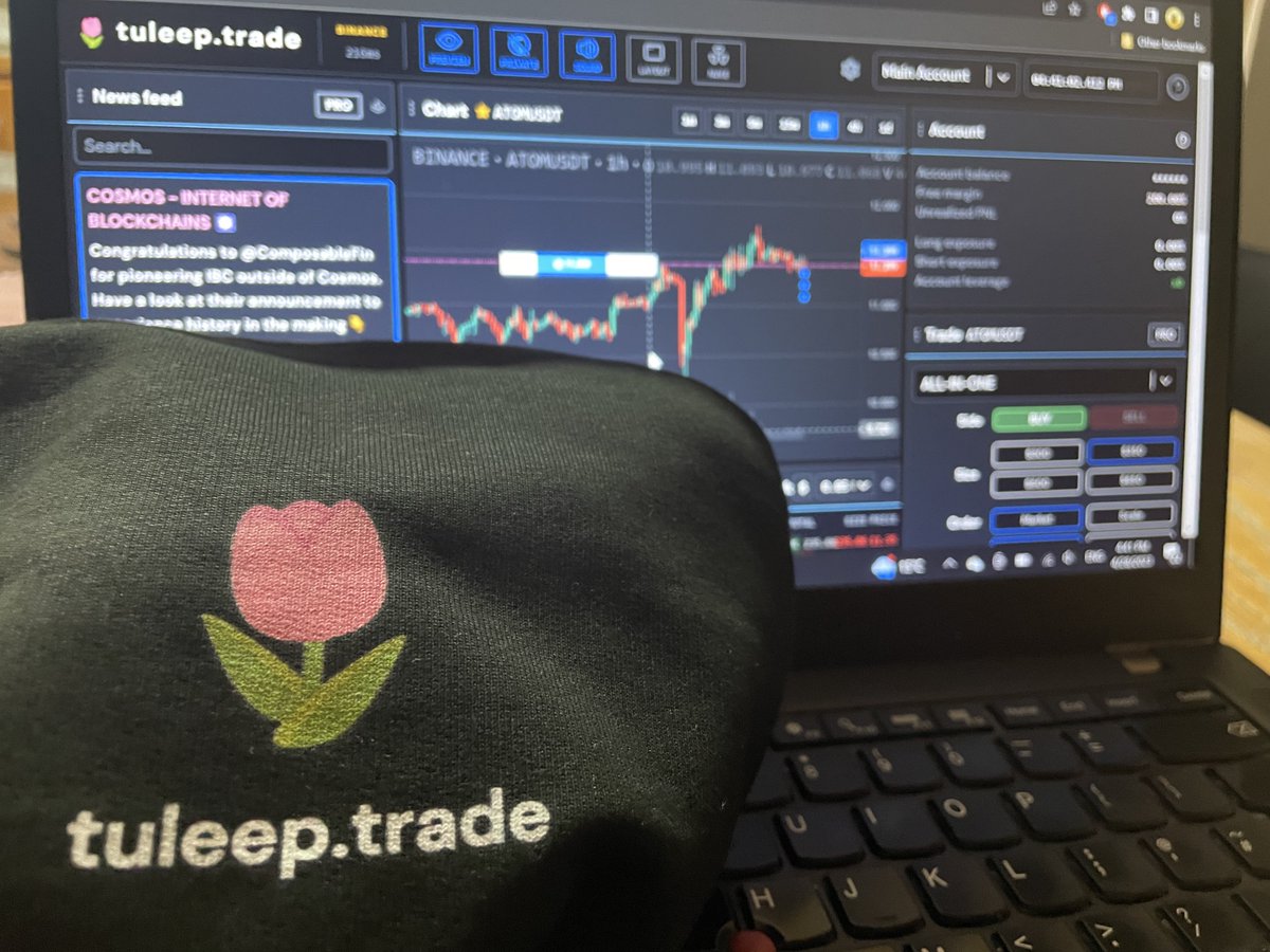 Thank you <a href="/tuleep_trade/">tuleep.trade</a> and <a href="/iam4x/">𝗶𝗮𝗺𝟰𝘅 ~ try tuleep.trade 🌷</a> for the amazing hoodie  ! Let’s keep grinding  these markets ! 🔥