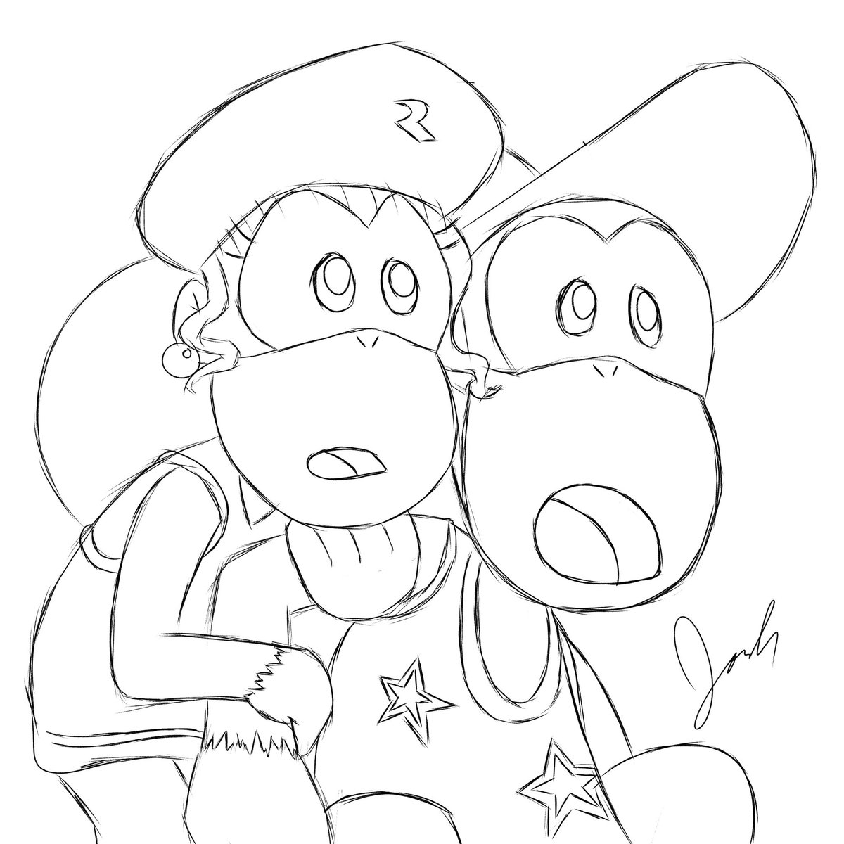 Yeah, seeing Diddy and Dixie Kong in the Mario Movie was the highlight for me #mariomovieart #diddykong #dixiekong #supermariomovie #drawing #sketch #art #ArtistOnTwitter #mariomovie2023 #mariomoviefanart #donkeykong