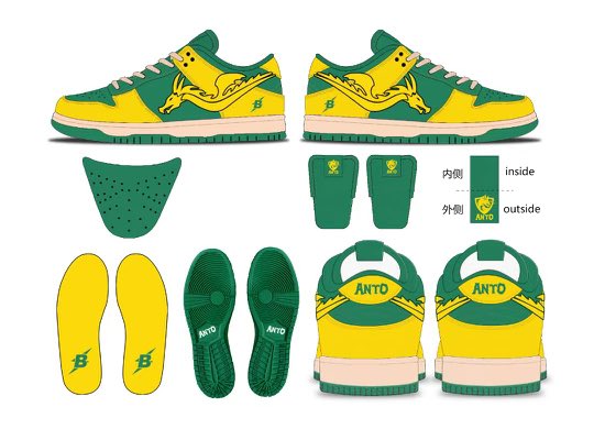 JAYYBOLT's tweet photo. Recently I was able to customize my first shoe colorway in a collab with [ANTO]. We will release this AUGUST, all support is greatly appreciated | "PACK-AVELI" 🔰 https://t.co/2sV0Y8nlxi