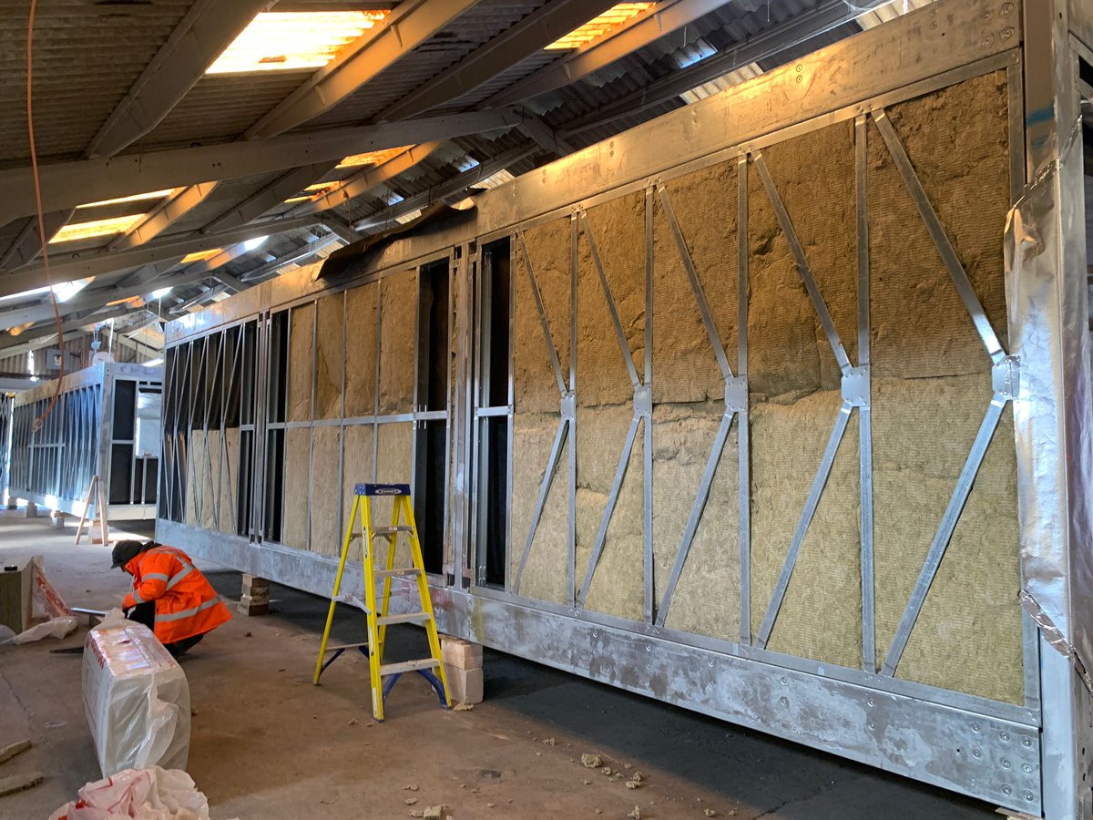 Here are some behind-the-scenes photos at one of our @ModPodsLtd  factories for sites in Coventry. These are being built for our client @citizen_housing 

#modularconstruction #quantitysurveying