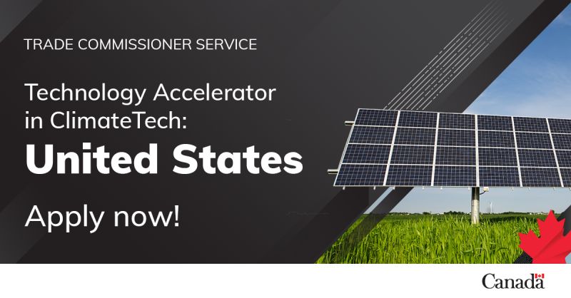 Applications are due May 24 for <a href="/CTA_TCS/">Canadian Technology Accelerators (CTA)</a> Climatetech. Canadian #climatetech cos that are raising can access investors &amp; partners across the US. Partners include <a href="/GreentownLabs/">Greentown Labs</a> <a href="/NYSERDA/">NYS Energy Research and Development Authority</a> @NREL. Join the upcoming May 9th info session at bit.ly/3LE7bw5