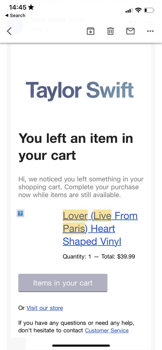 @SoNiceXRAIN @Owen75712901 @IfMisoWasAMovie DONT EVEN. I TRIED TO CHECK OUT WITH LOVER BUT IT WAS SOLD OUT SO NOW IM TRYING TO TRADE MT 1975 RSD FOR IT. 

THEY STILL SENT ME EMAILs AFTER TELLING ME I LEFT IT IN MY CART EVEN THOUGH IT WAS SOLD OUT. 

I CRIED.