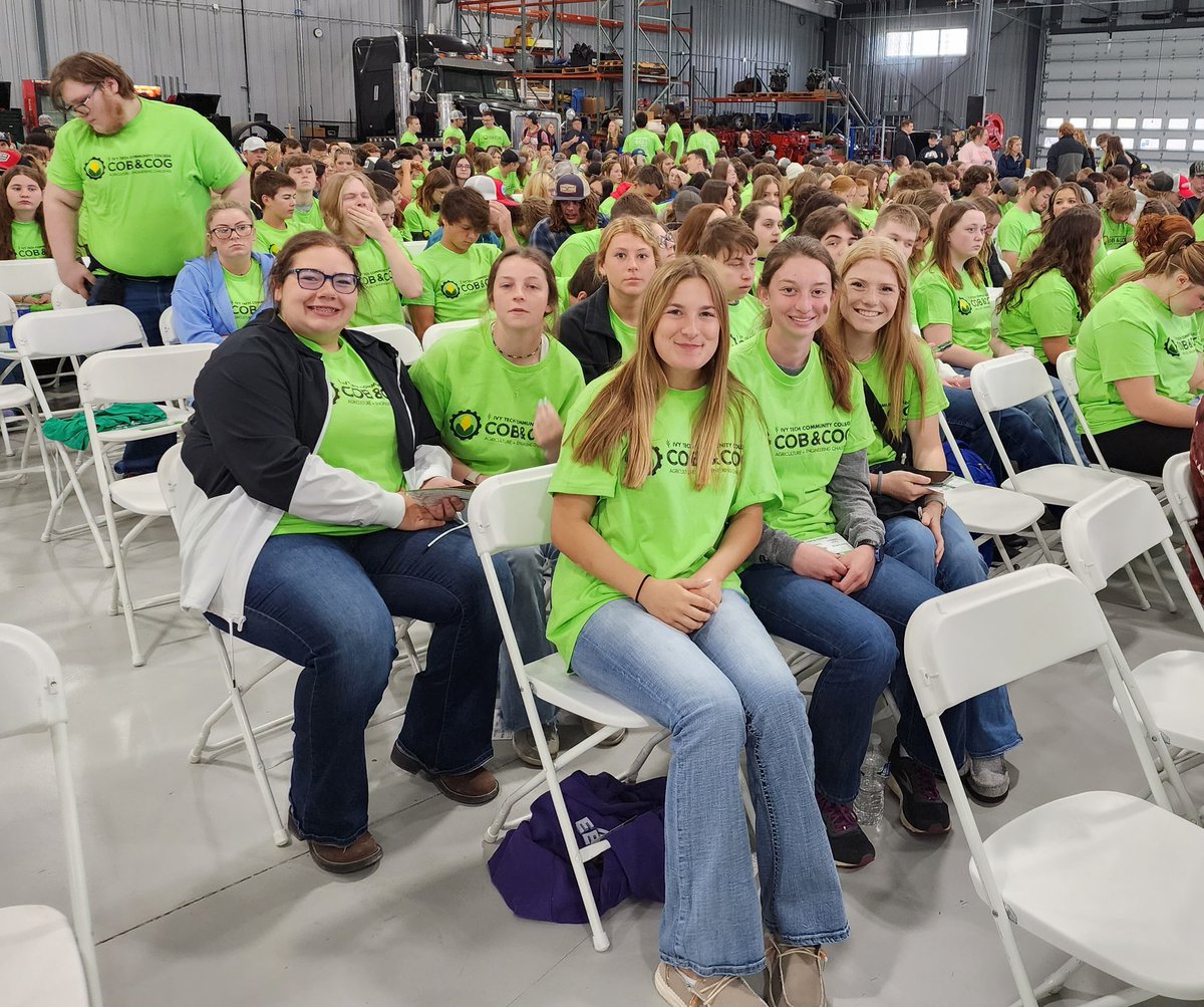 67TWR67's tweet photo. Best wishes to our Clay Community Schools students competing in Ivy Tech's Cob &amp; Cog competition today. https://t.co/l1ZJBnFDlA