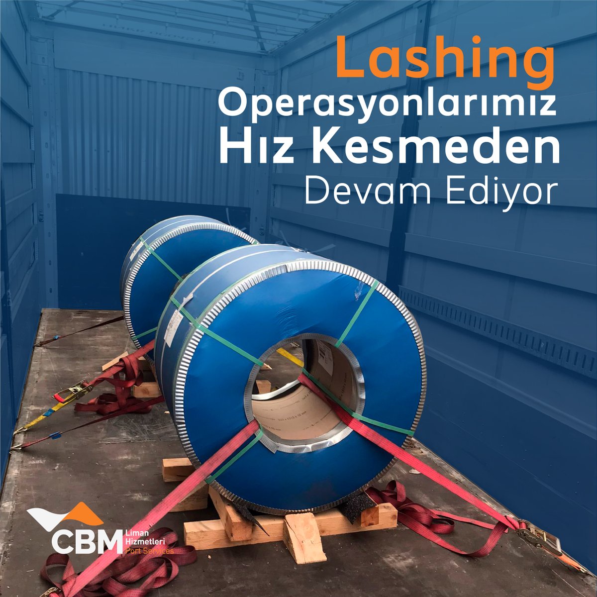 CbmLiman's tweet image. Lashing operasyonlarımız hız kesmeden devam ediyor!

#cbm #cbmlimanhizmetleri #lashing #unlashing #lojistik #logistics