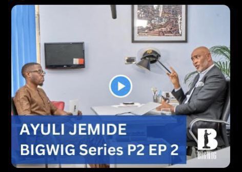 Did you miss this episode of @BigwigSeries that features our Lead Partner?

In this episode, @JemideAyuli discusses his journey from growing up in Warri to being awarded the 'Best Lawyer, Nigeria 2013' by World Finance.

Watch the episode via youtu.be/HffiJVWrPt0