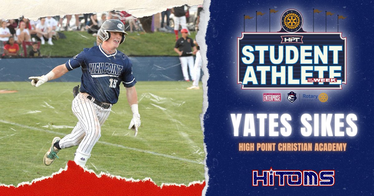 HTHiToms's tweet photo. Impressive performances from our Student Athletes of the week. Congrats to Brea White and Yates Sikes on their accomplishments! Be sure to read more on them here: https://t.co/FWDBRKIgZy

@LedfordProud 
@LPAA_Pride 
@LedfordHSNC 
@HPCA_Baseball 
@HPCAcougars https://t.co/TSHddVqRCf