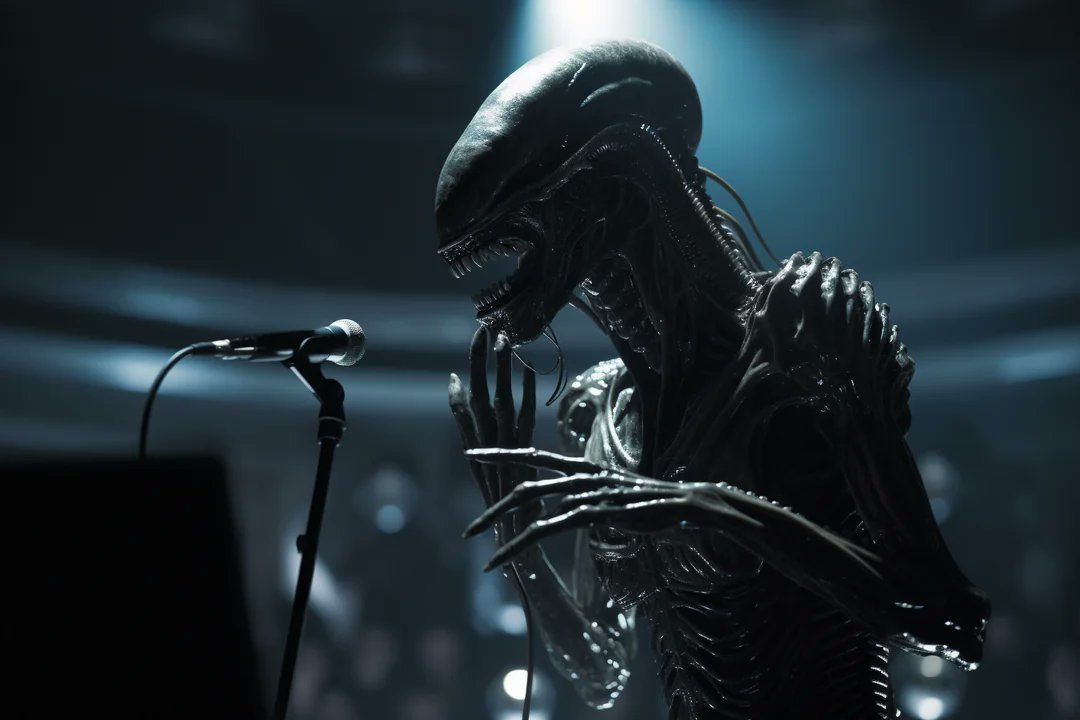 B_Renger's tweet photo. Si Alien existait en comédie musicale ⤵️
https://t.co/CHbu9QJOgS
#Alien #AliensTheMusical #AI #JamesCameron #SigourneyWeaver https://t.co/goKlH6I1mg