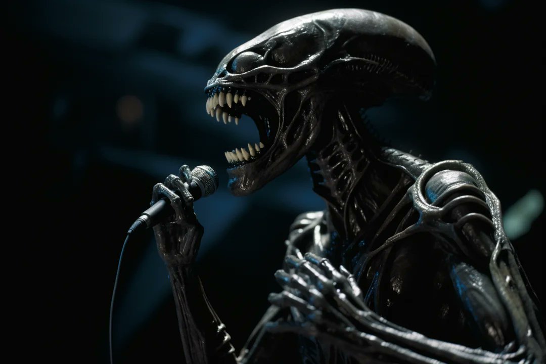 B_Renger's tweet photo. Si Alien existait en comédie musicale ⤵️
https://t.co/CHbu9QJOgS
#Alien #AliensTheMusical #AI #JamesCameron #SigourneyWeaver https://t.co/goKlH6I1mg