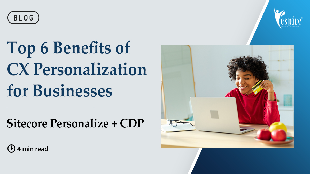 EspireInfolabs's tweet image. #SitecorePersonalize &amp;amp; #CDP are core components of #SitecoreEngagementCloud, enabling businesses to map the customer journey &amp;amp; analyze user behavior to provide contextual digital experiences to customers based on their preferences.
Read more&amp;gt;&amp;gt; bit.ly/41zj9ML