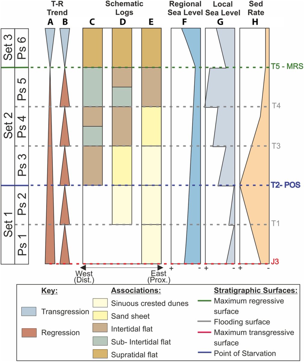 New in TDR
The sedimentological expression of transgression–regression cycles upon aeolian–marine margins
S. Cross,  R. P. Pettigrew,  C. L. Priddy,  V. Zuchuat,  T. J. H. Dodd,  A. J. Mitten,  S. M. Clarke

doi.org/10.1002/dep2.2…