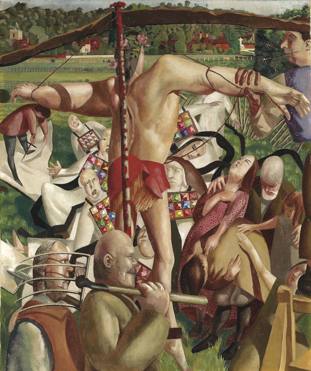 Sir Stanley Spencer, The Crucifixion, 1934

#art
#artwork
#artmattersandthings
#artappreciation
#figurativeart
#figurativepainting
#figurative
#painting
#modernpainting
#modernart
#stanleyspencer
#british
#painter
#artist
