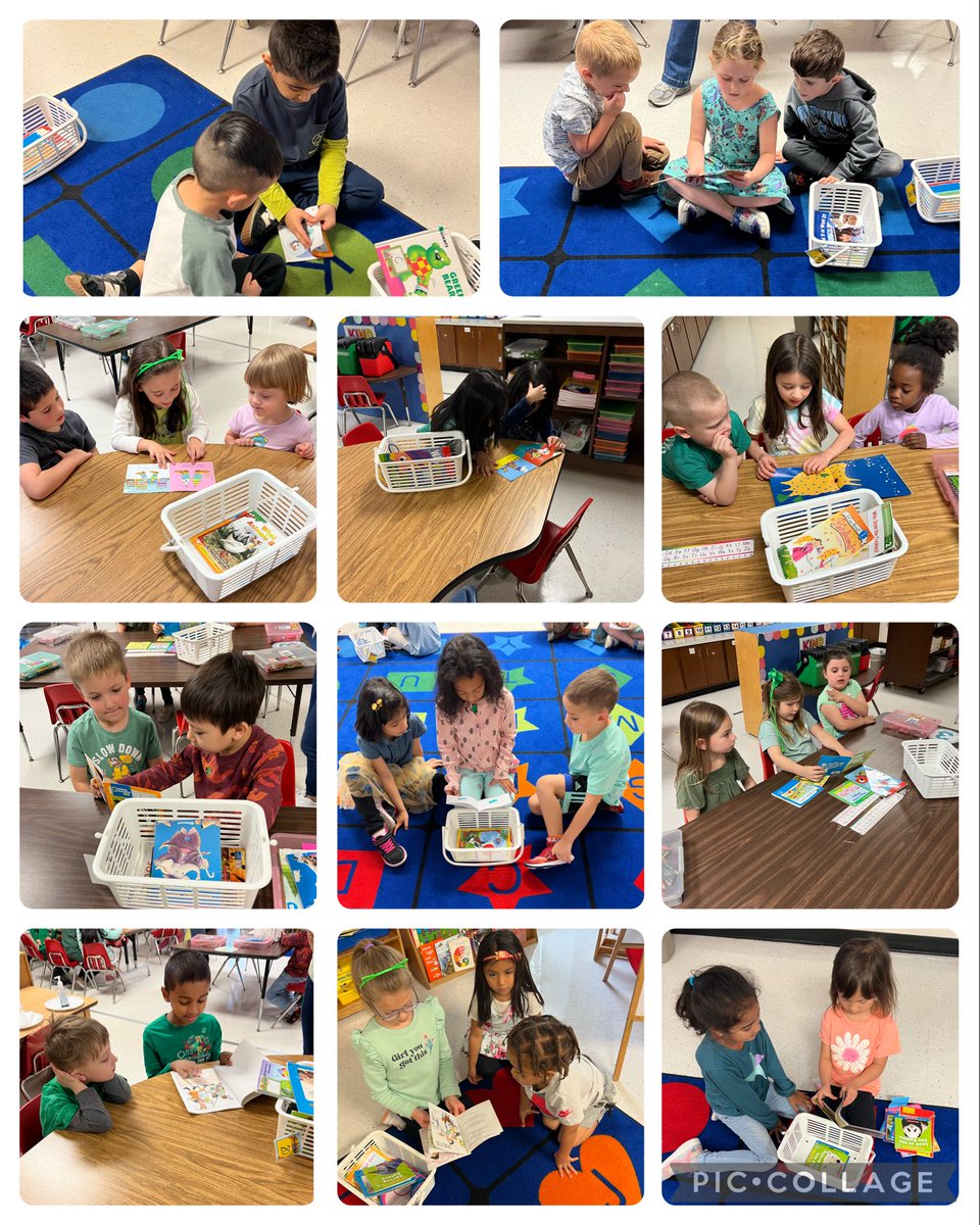 We Love our Pre-K book buddies!!!💗💗. ⁦<a href="/DolvinES/">Dolvin ES</a>⁩ ⁦<a href="/NolesAdventures/">Mrs. Noles</a>⁩ #ready for kindergarten