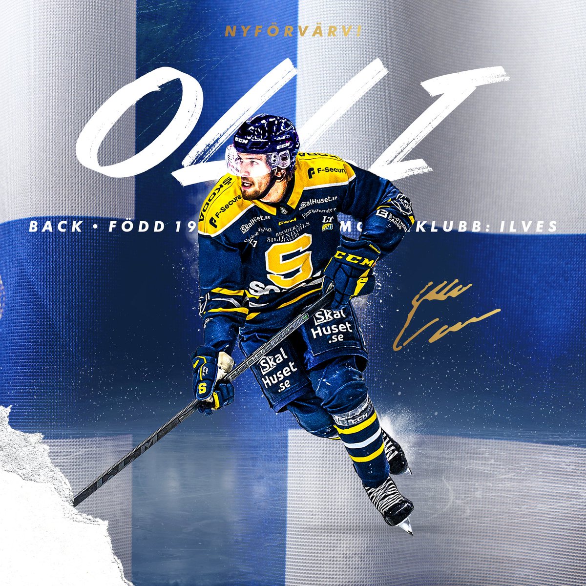 SodertaljeSK's tweet image. ✅✍️Fredag och ännu ett nyförvärv har kritat på ett avtal med Sportklubben. Den här gången är det en rutinerad back med rötterna i Finland. Vi hälsar Olli Vainio välkommen till Södertälje!

— Det är en tvåvägsback som gillar att spela fysiskt, säger sportchef Emil Georgsson.