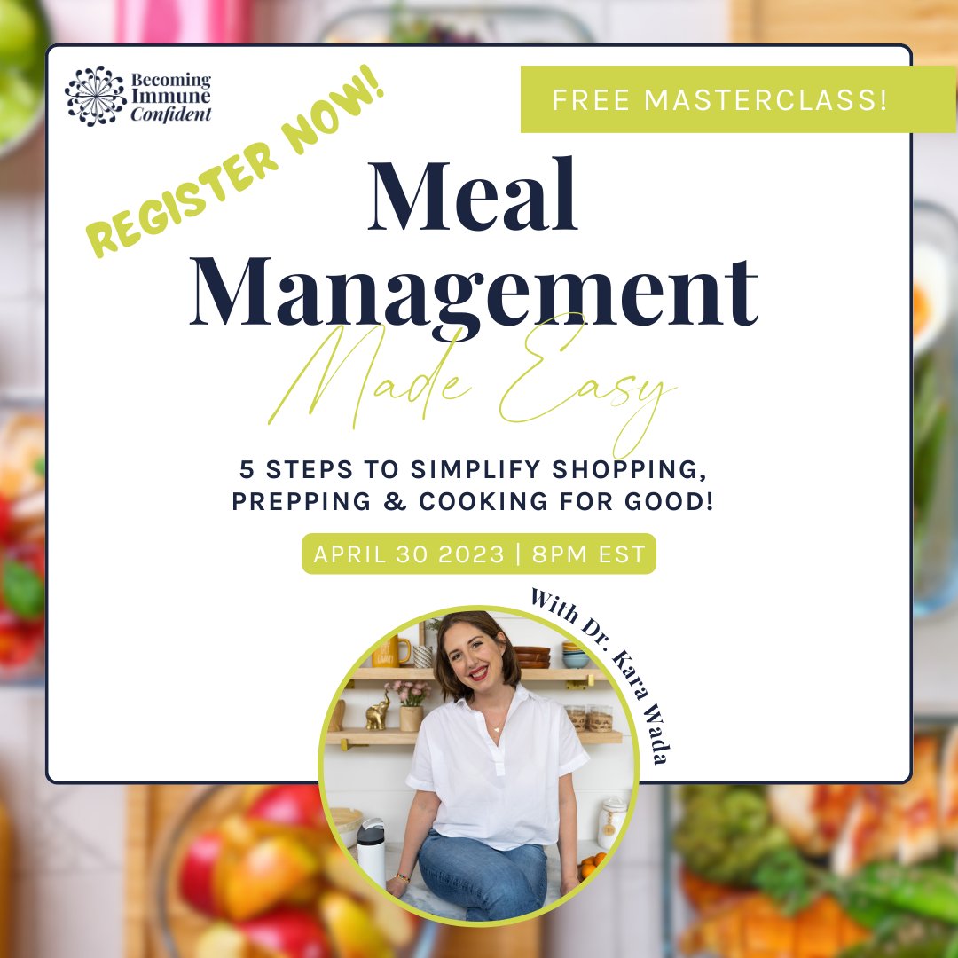 CrunchyAllergy's tweet photo. Share the key strategies that have been instrumental in sustainably shifting our family’s approach to food.

Free
Registration Required
Bonus Workbook for attendees 
Sharing about my Becoming Immune Confident Program at the end.

https://t.co/l0yrtf5rUW https://t.co/zxz9VsgrSB