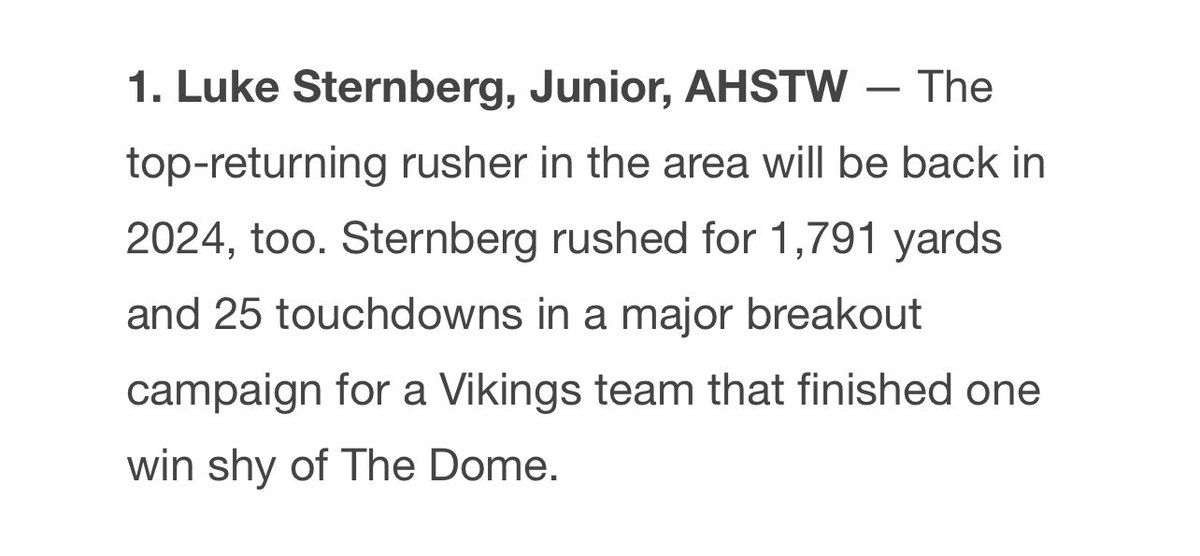Luke Sternberg tweet media
