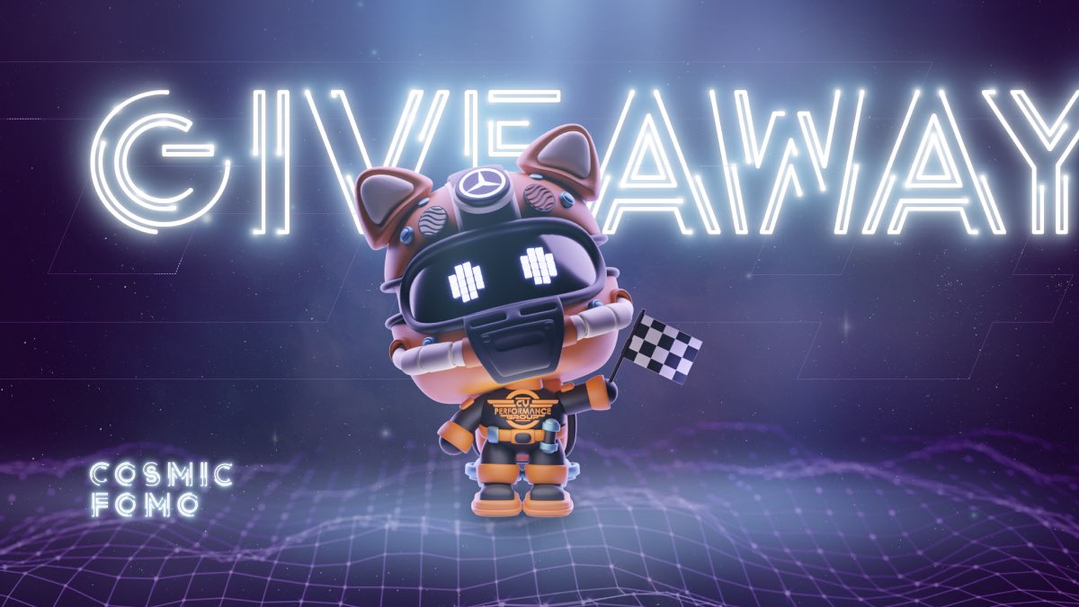 impulsuve's tweet photo. New P2E gem &amp; NFT giveaway of $2400 💸

The new P2E game Cosmic FOMO is coming out soon 🚀

To celebrate the game's launch, @CosmicFomo will be giving away 3 extremely rare NFTs, each worth $800

Details on Gleam:
https://t.co/NdJGiowjfj

#p2e #giveaway #NFT #NFTGiveaway https://t.co/waKrGg9j2I