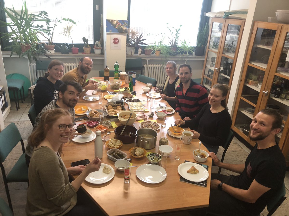 International cuisine day in the lab😋#feedingbehavior #workisfun