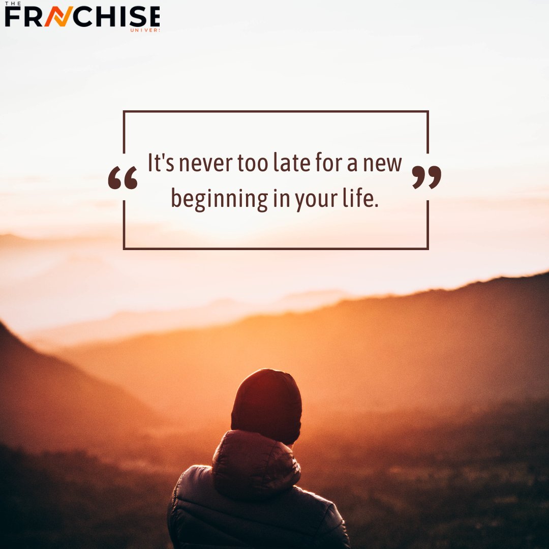 URfranchise's tweet photo. It's never too late for a new beginning in your life.🎯⏳
 #successmotivation #successmotivationquotes #timeismoney #timeisprecious https://t.co/3InmSjz8xO