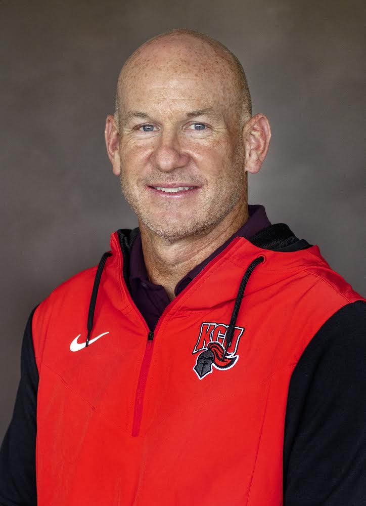 knightskcu's tweet photo. KCU is pleased to announce the appointment of Jason Aubry as the new head coach of the KCU football team! With a strong belief in Jesus Christ and 23 years of coaching experience, 20 as a head coach, Aubry is well-equipped to lead the team towards success. 🏈 #GoKnights https://t.co/3HyrJK6wwj