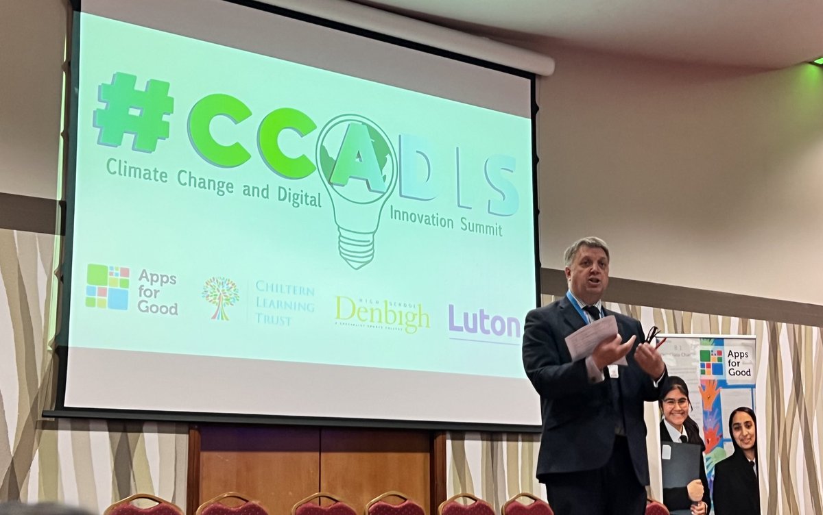 Thank you @ChilternLT for inviting us to today’s #CCADIS Summit. A superb event, expertly organised by @darcyprior, with so many inspirational ideas to take away. The students were so passionate about tackling climate change. Well done to them all.
@SustainableLEO @SustainableDHS