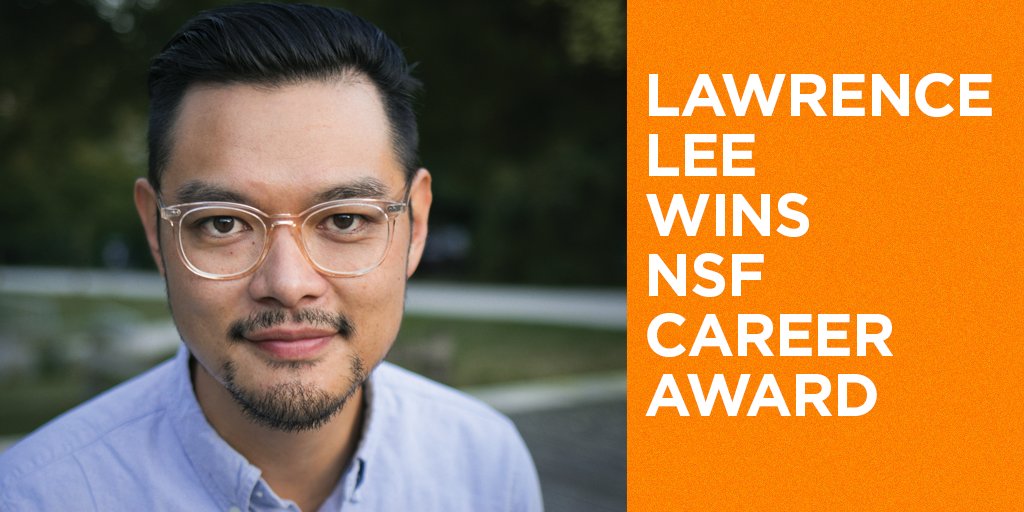 University of Tennessee Physics and Astronomy (@utkphysastro) on Twitter photo Congratulations to Lawrence Lee (<a href="/larrylee/">Larry Lee</a>) on winning a CAREER Award from <a href="/NSF/">U.S. National Science Foundation</a>! He’ll be upgrading the <a href="/CMSExperiment/">CMS Experiment CERN</a> detector to search for new particles beyond the Standard Model. tiny.utk.edu/lee-nsf-career Congratulations to Lawrence Lee (<a href="/larrylee/">Larry Lee</a>) on winning a CAREER Award from <a href="/NSF/">U.S. National Science Foundation</a>! He’ll be upgrading the <a href="/CMSExperiment/">CMS Experiment CERN</a> detector to search for new particles beyond the Standard Model. tiny.utk.edu/lee-nsf-career