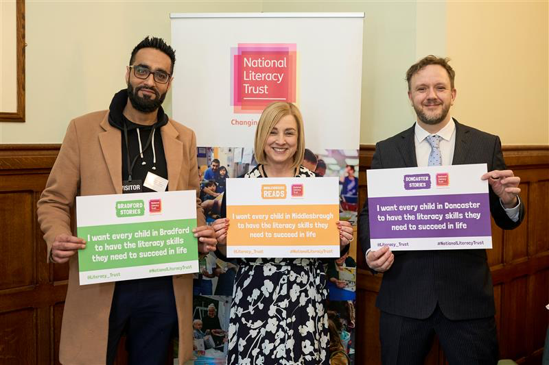 Literacy_Trust's tweet photo. On Tuesday we held a Parliamentary reception with members of our Local Literacy Leaders' Network, and spoke with MPs from our campaign areas across the country. 

Learn more about our place-based model: https://t.co/EZRpSZPKQ1 https://t.co/IR3aKuWIga